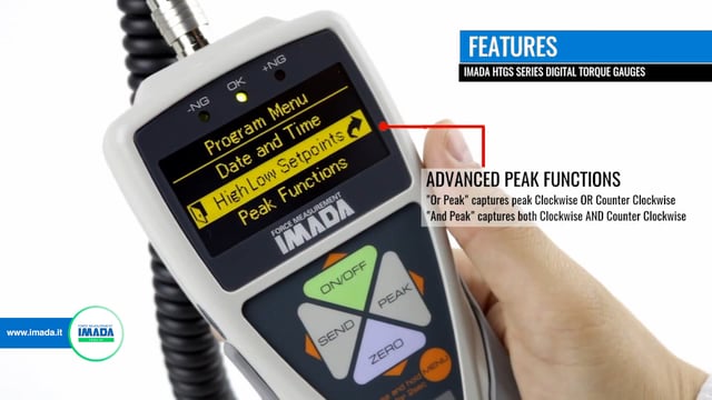 Torsiometri digitali palmari HTGS 