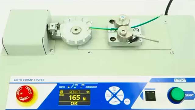 ACT-1000N - Crimp tester modalità test