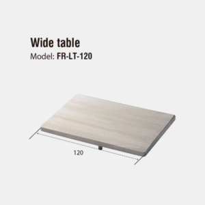 FR-LT-120 Ampio piano di base in acciaio inox