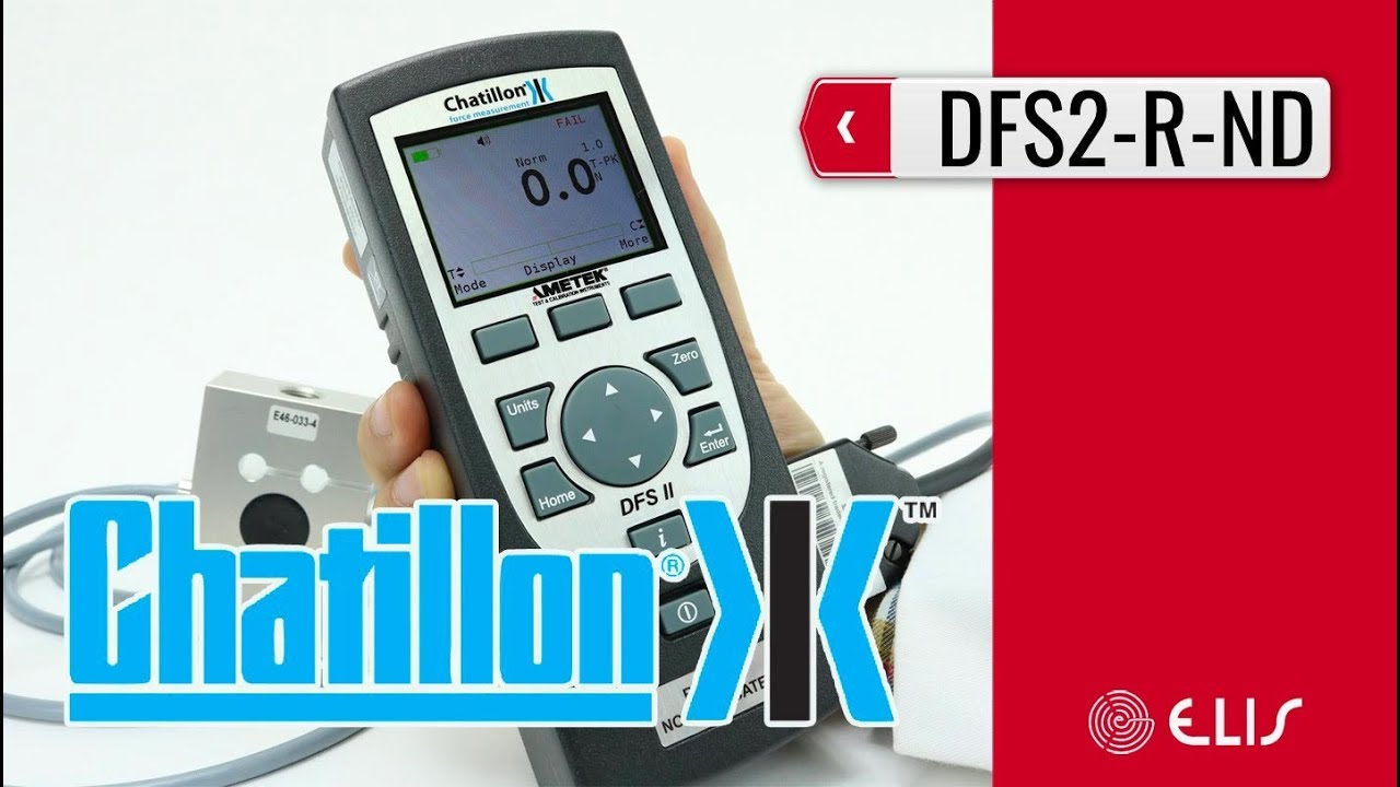 DFS2-R-ND dinamometro digitale con sensore remoto