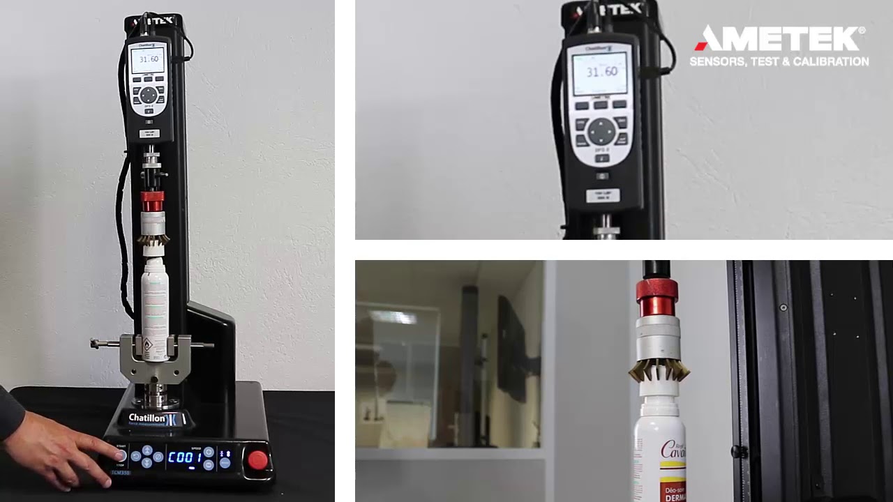 Cosmetics Testing with the TCM Series Force Tester